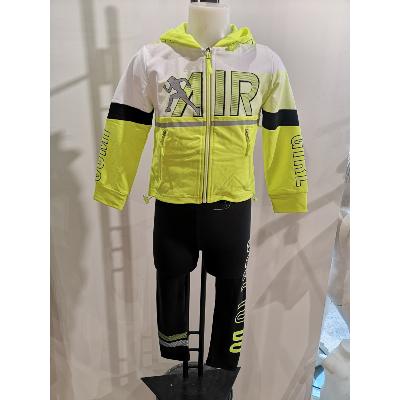 Jogging 3 pièces fille LF 5286 leggings - de 4 à 14 ans par lot de 6